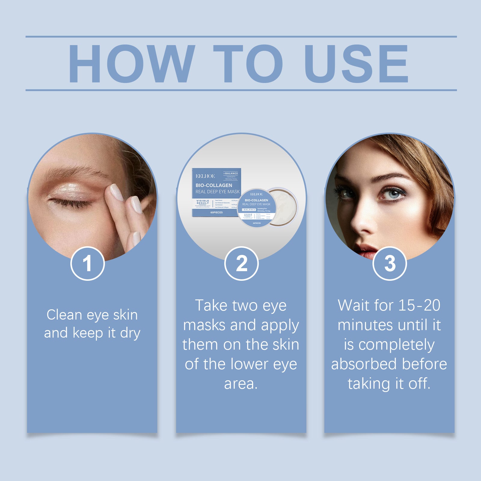 LyraGlow™ Collagen Eye Mask