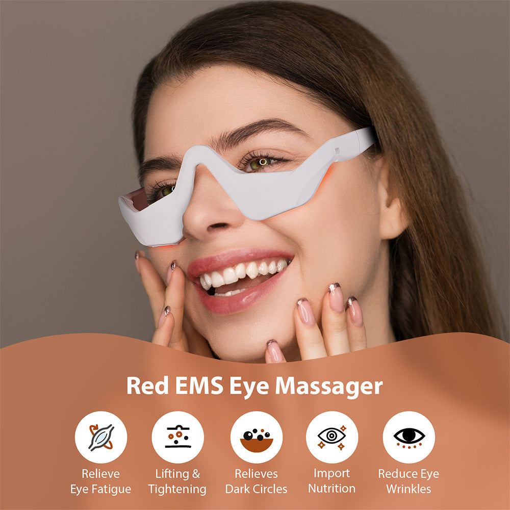 LyraGlow™ 2-in-1 Red Light Therapy + EMS To Erase Eye Bags