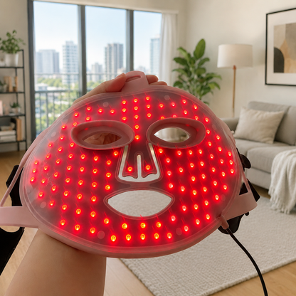 LyraGlow™ Red Light Therapy Face Mask
