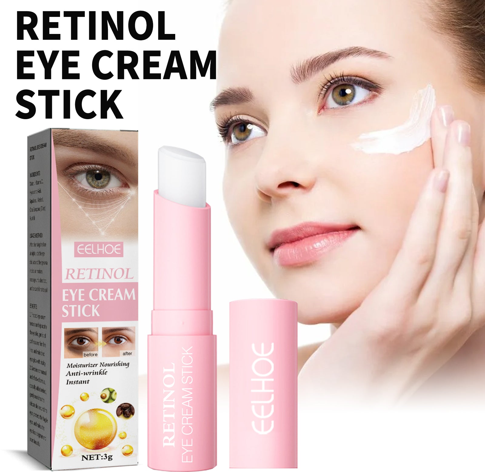 LyraGlow™ Retinol Eye Cream Stick