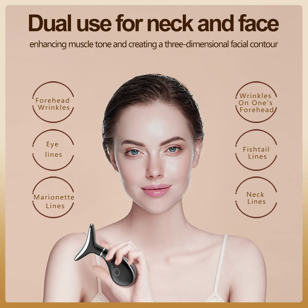 LyraGlow™ EMS Neck & Face Tightening Device
