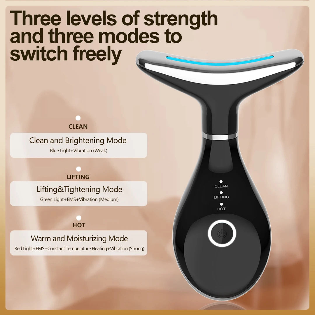 LyraGlow™ EMS Neck & Face Tightening Device
