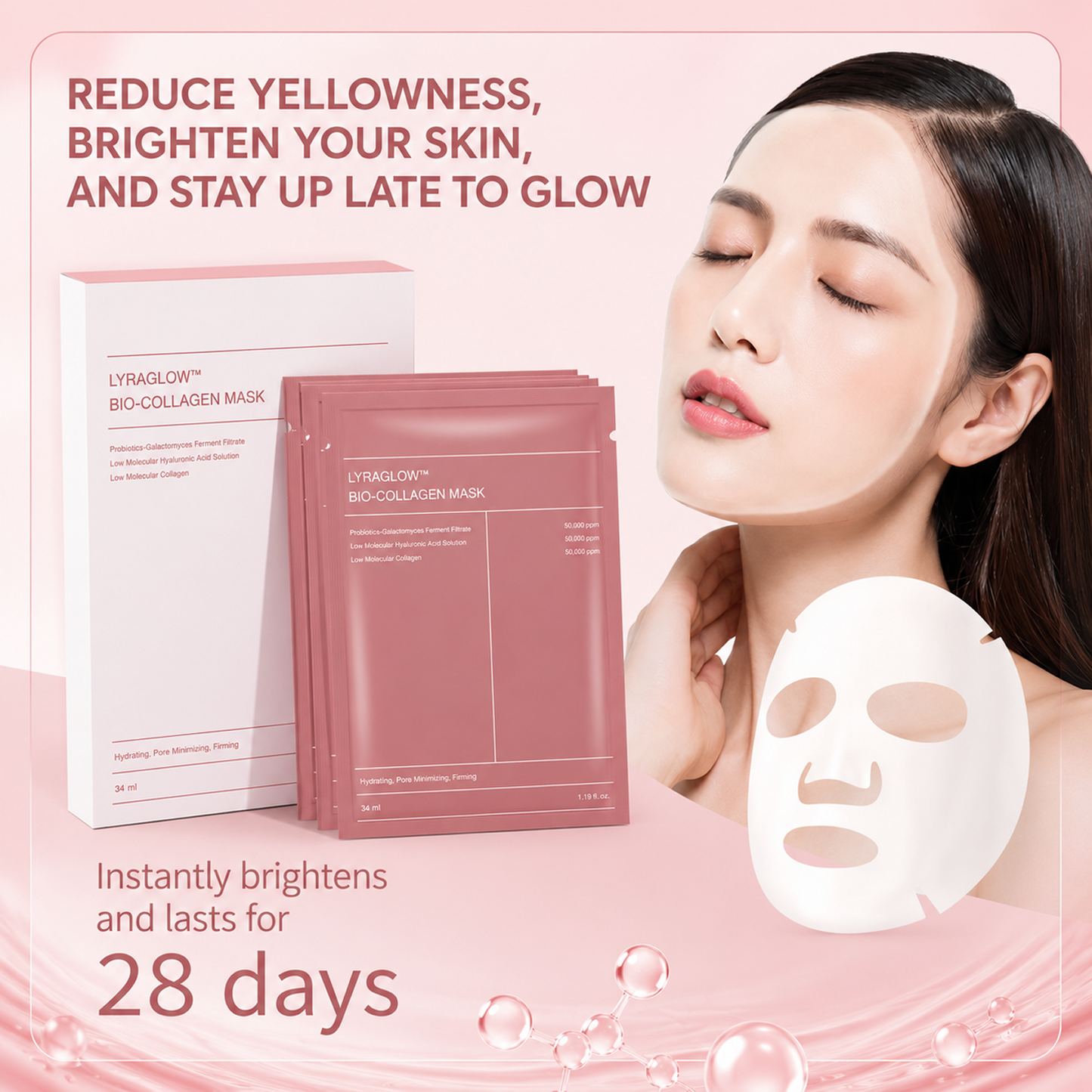 LyraGlow™ Bio-Collagen Mask