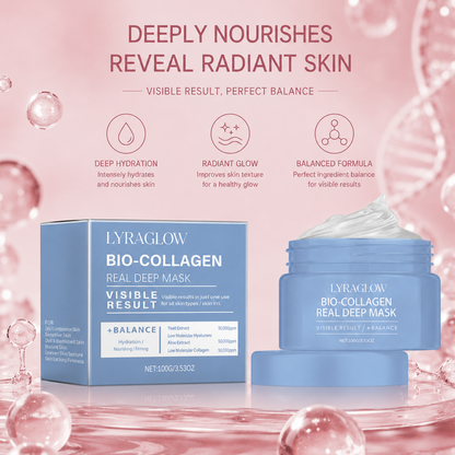 LyraGlow™ Collagen Peel And Tear Mask