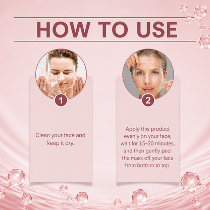 LyraGlow™ Collagen Peel And Tear Mask