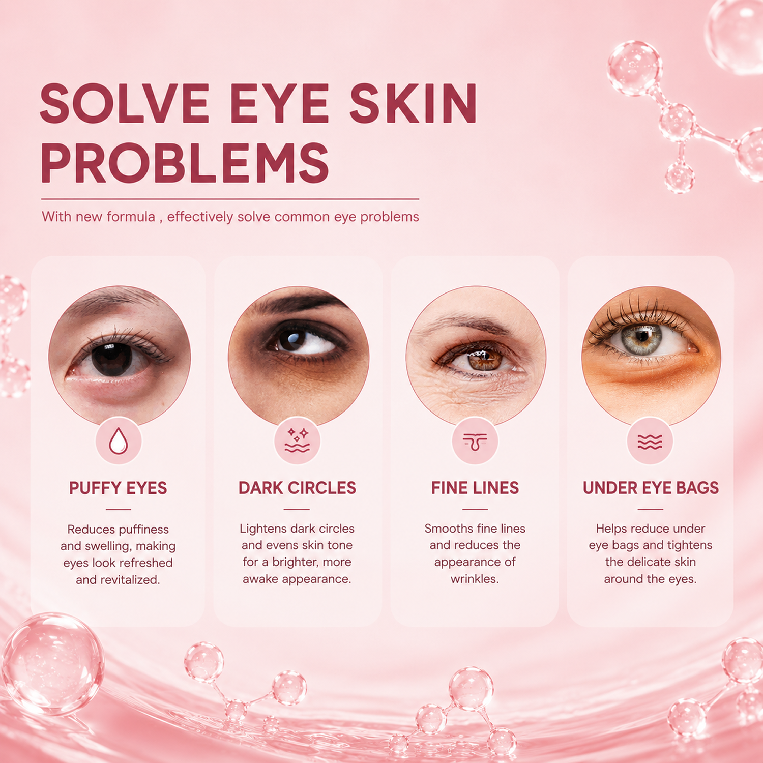 LyraGlow™ Pink Rose Eye Patch