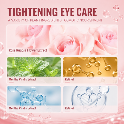 LyraGlow™ Pink Rose Eye Patch