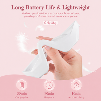 LyraGlow™ 2-in-1 Red Light Therapy + EMS To Erase Eye Bags