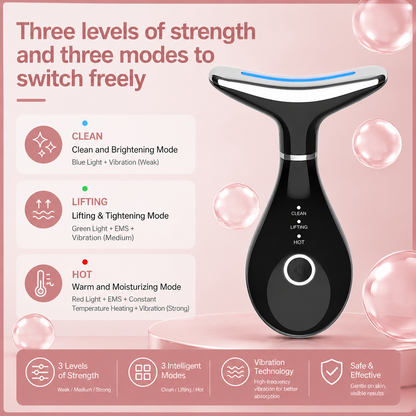 LyraGlow™ EMS Neck & Face Tightening Device